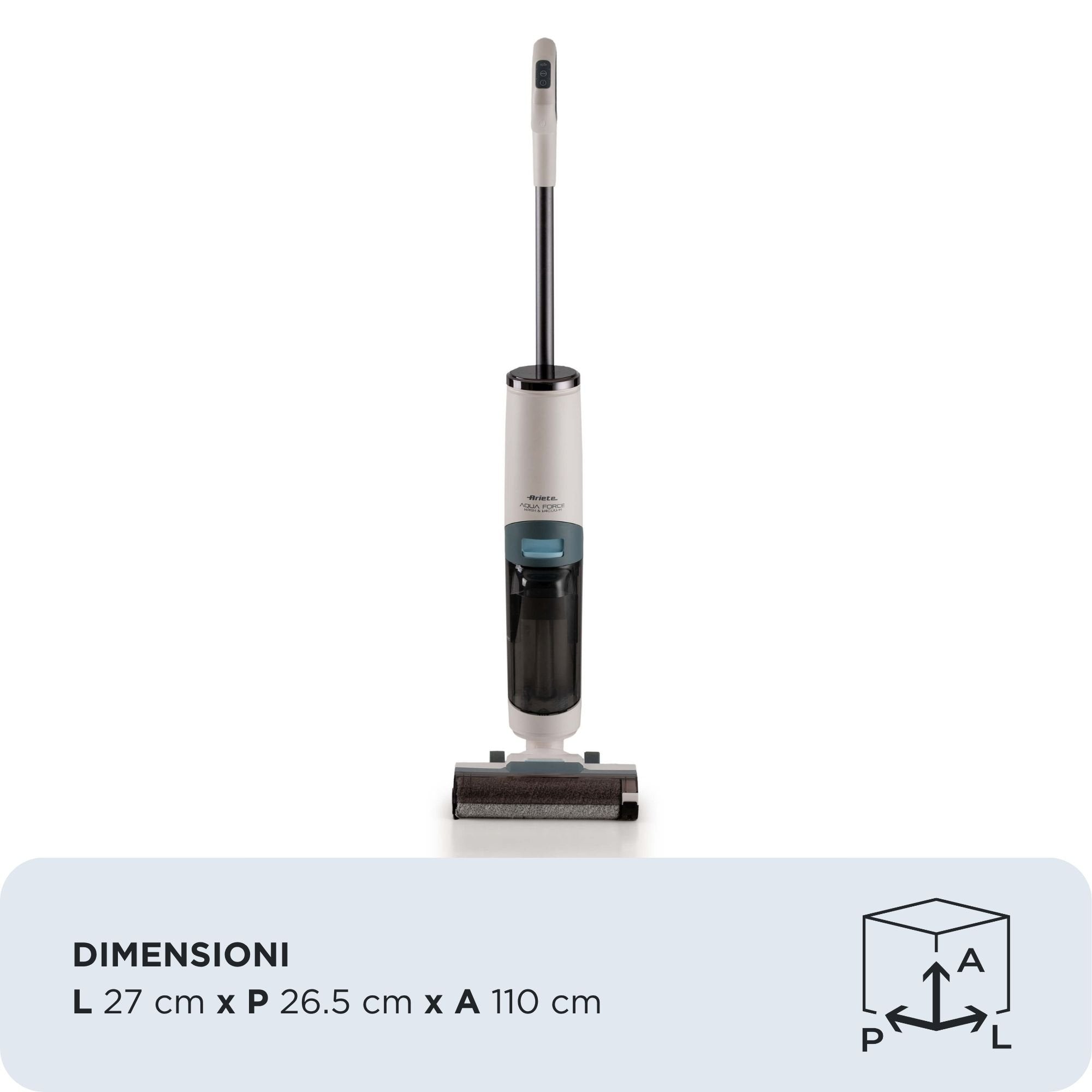 Ariete Aqua Force, Nass-/Trockensauger 2483