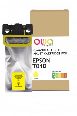 Armor Toner Para Epson Workforce Pro Wf-C 529 R Dtw , Wf-C 570 Series Wf-C 579 R D2twf Wf-C 579 R Dtwf (C13t01d400) 260ml - 20000p
