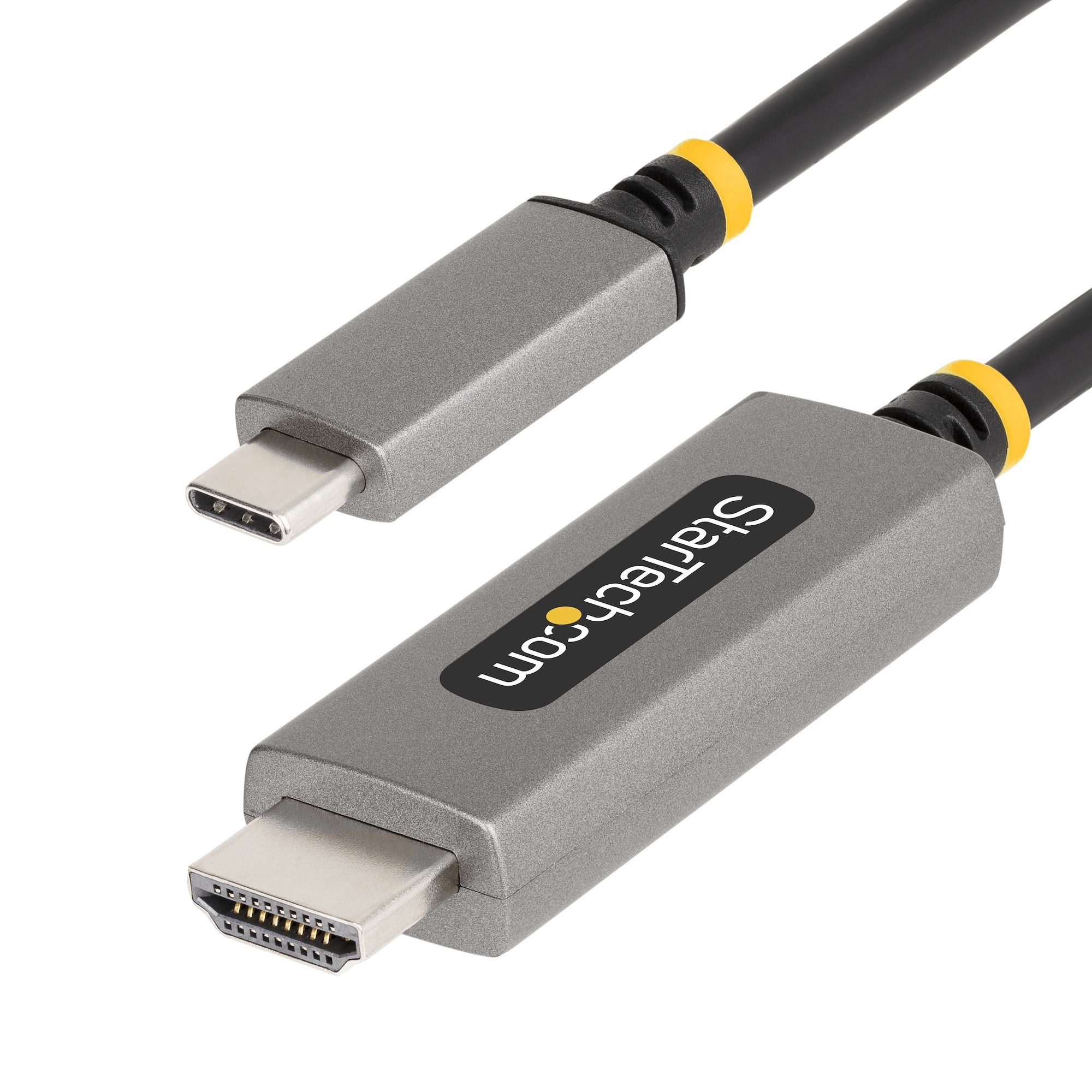 Startech.Com 10ft (3m) Usb-C To Hdmi Adapter Cable 8k 60hz 4k 144hz Hdr10 Usb Type-C To Hdmi 2.1 Video Converter Cable Usb-C Dp Alt Mode/Usb4/Thunderbolt 3/4 Compatible Usb-C Laptop To Hdmi Monitor (136b-Usbc-Hdmi213m) Cable Adaptador 24 Pi