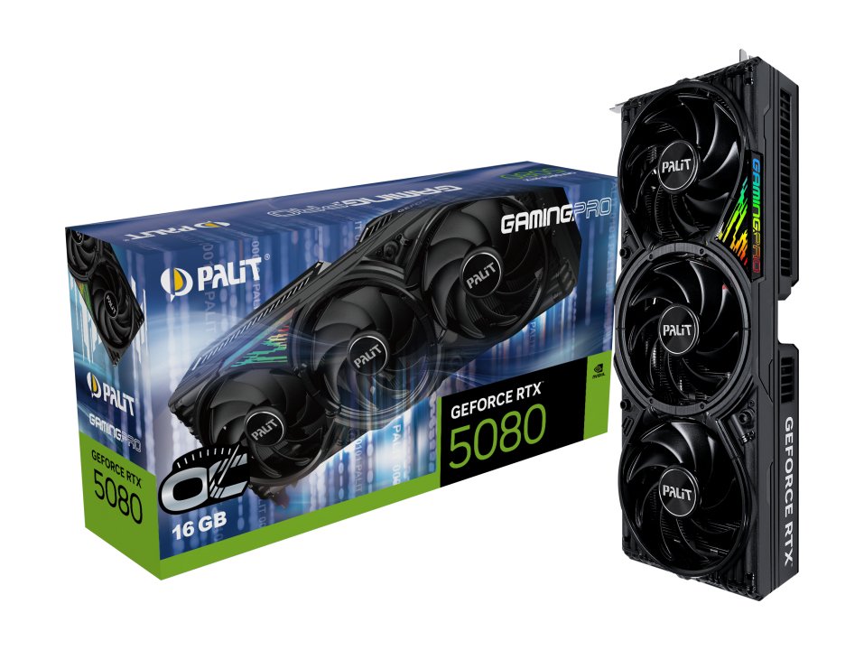 EAN 4710562244922 - Palit GeForce RTX 5080 GamingPro OC NVIDIA 16 GB GDDR7 imagen 10
