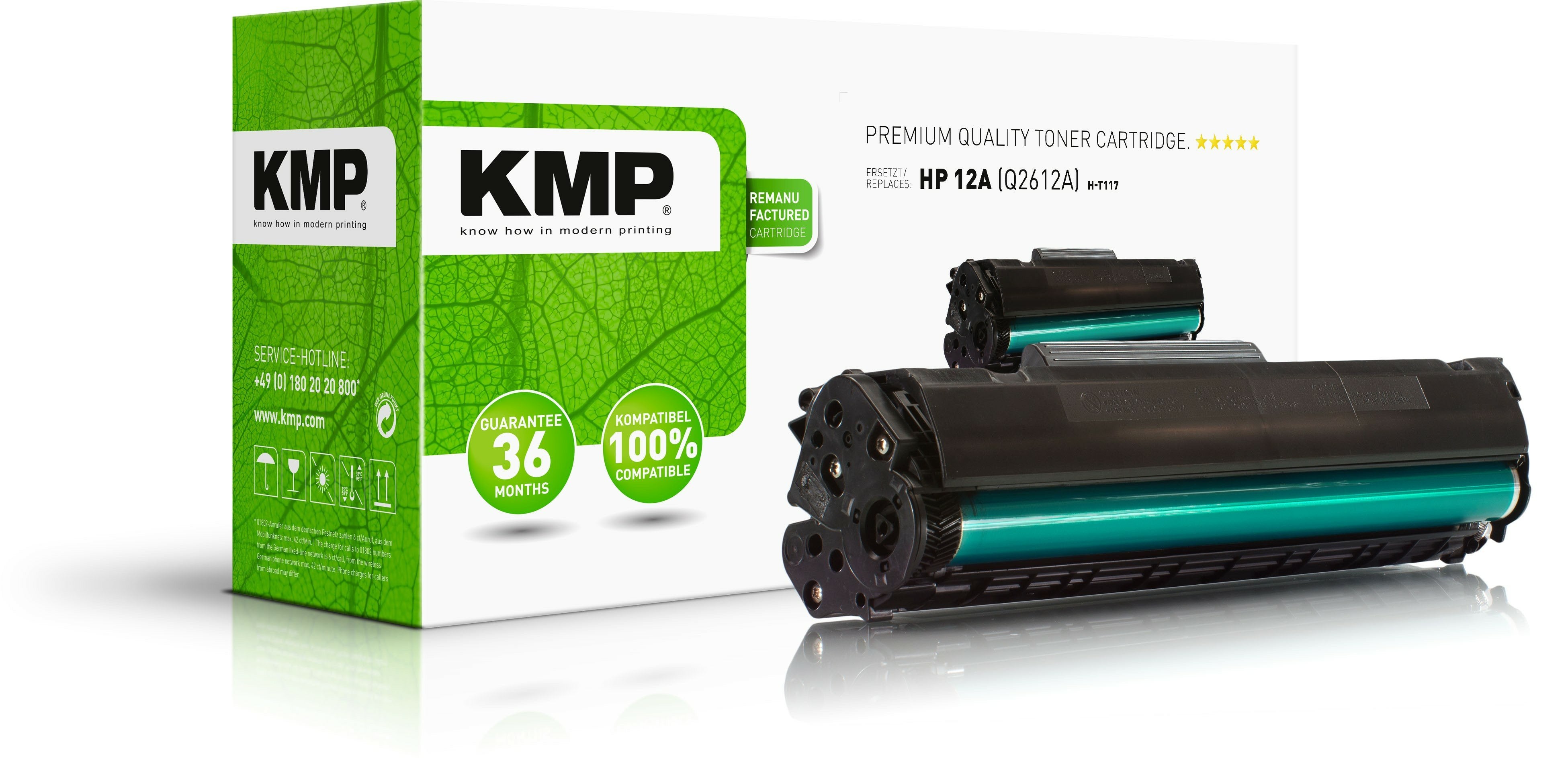 Kmp Toner Hp Q2612a Comp. Black 4000 S. H-T11