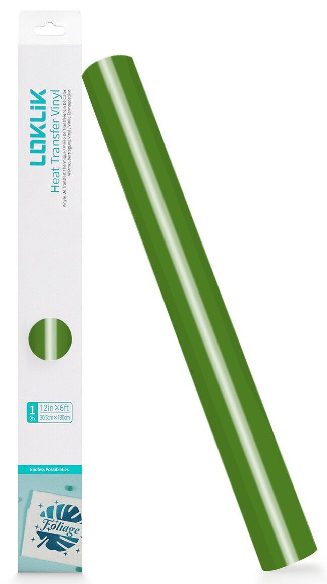 Loklik Heat Transfer Vinyl Basic - Grass Green