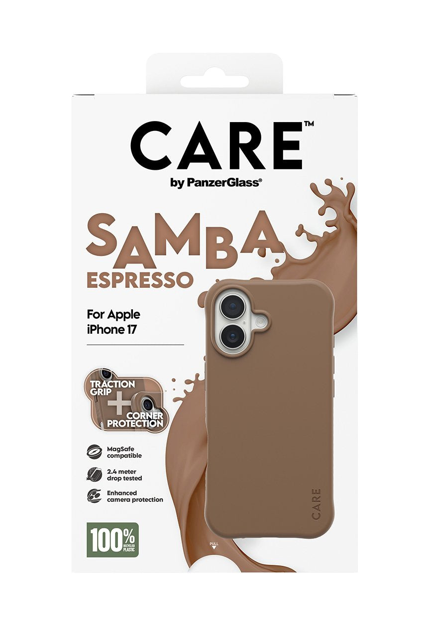 EAN 5715685027116 - PanzerGlass CARE™ by ® Samba Case Espresso w. MagSafe iPhone 17 funda para teléfono móvil Marrón imagen 3