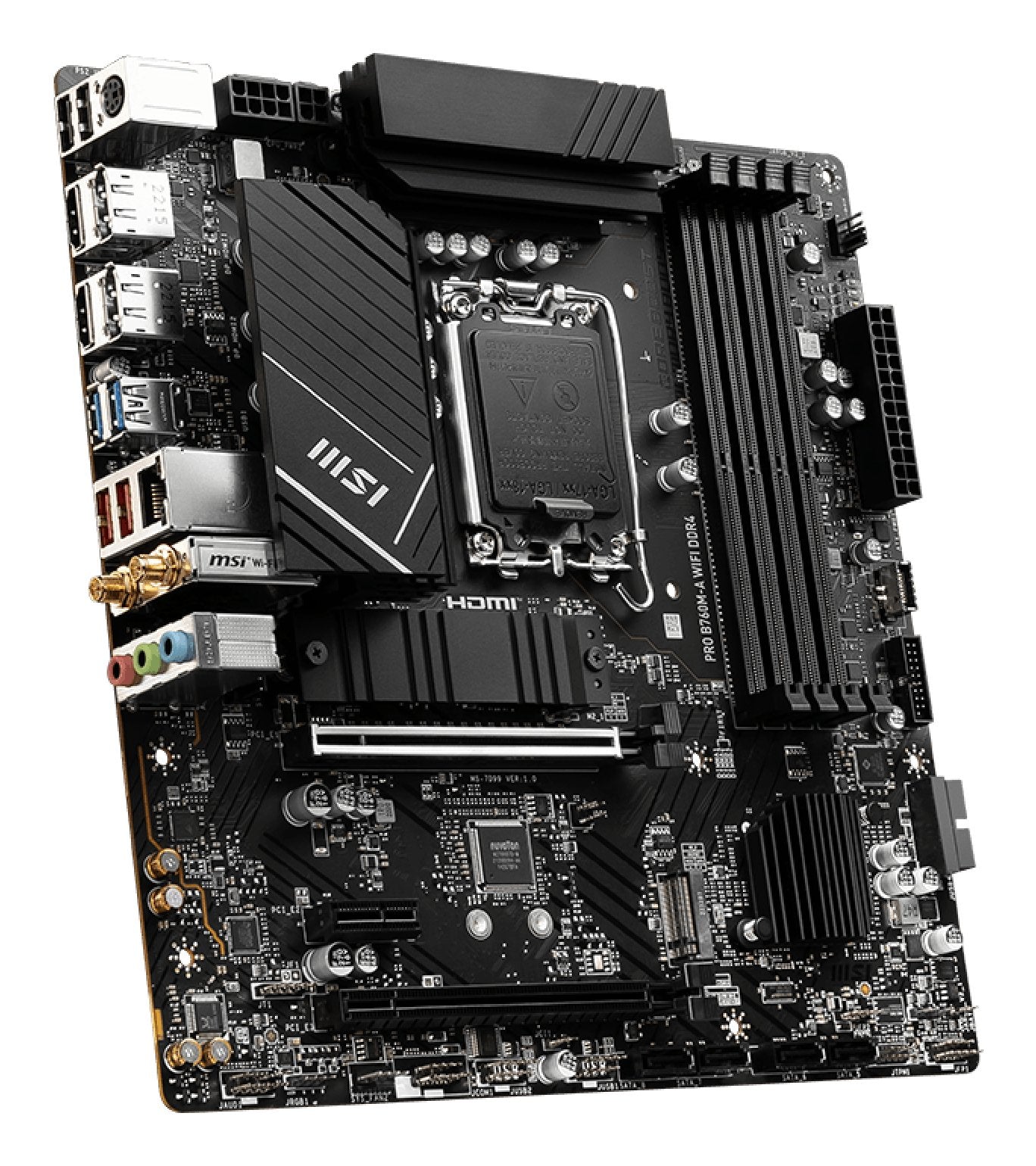 EAN 4711377026383 - MSI PRO B760M-A WIFI DDR4 placa base Intel B760 LGA 1700 micro ATX imagen 4