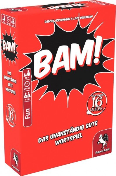 Pegaso ¡Bam! - El Juego De Palabras Indecentemente Bueno, Juego De Fiesta. 18300g