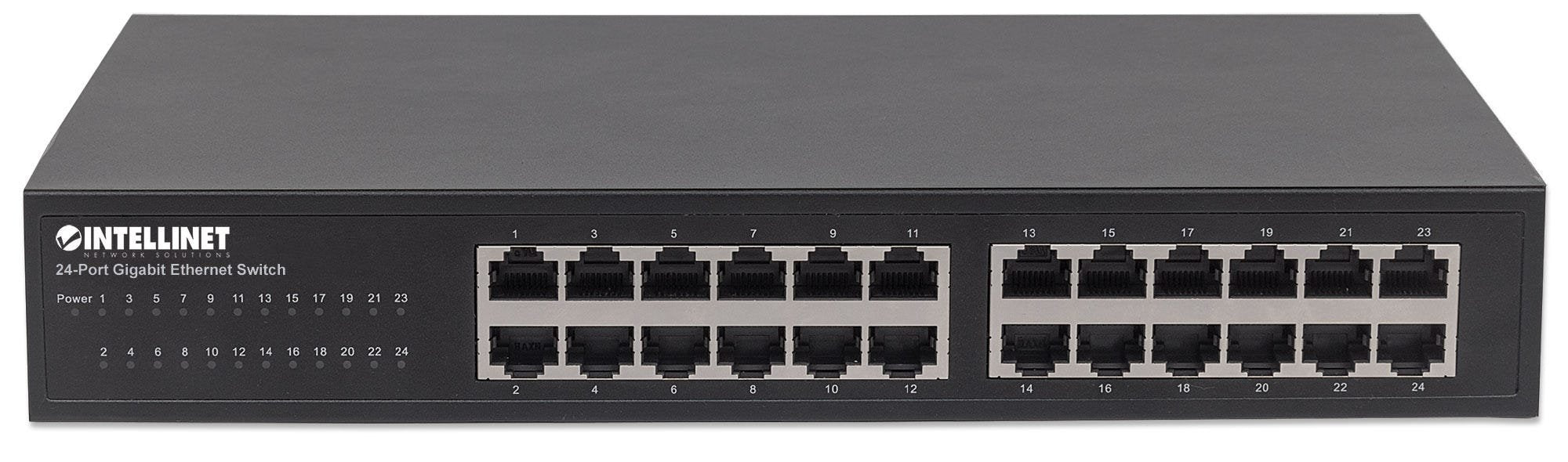 EAN 0766623561273 - Intellinet 561273 switch Gigabit Ethernet (10/100/1000) Negro imagen 4