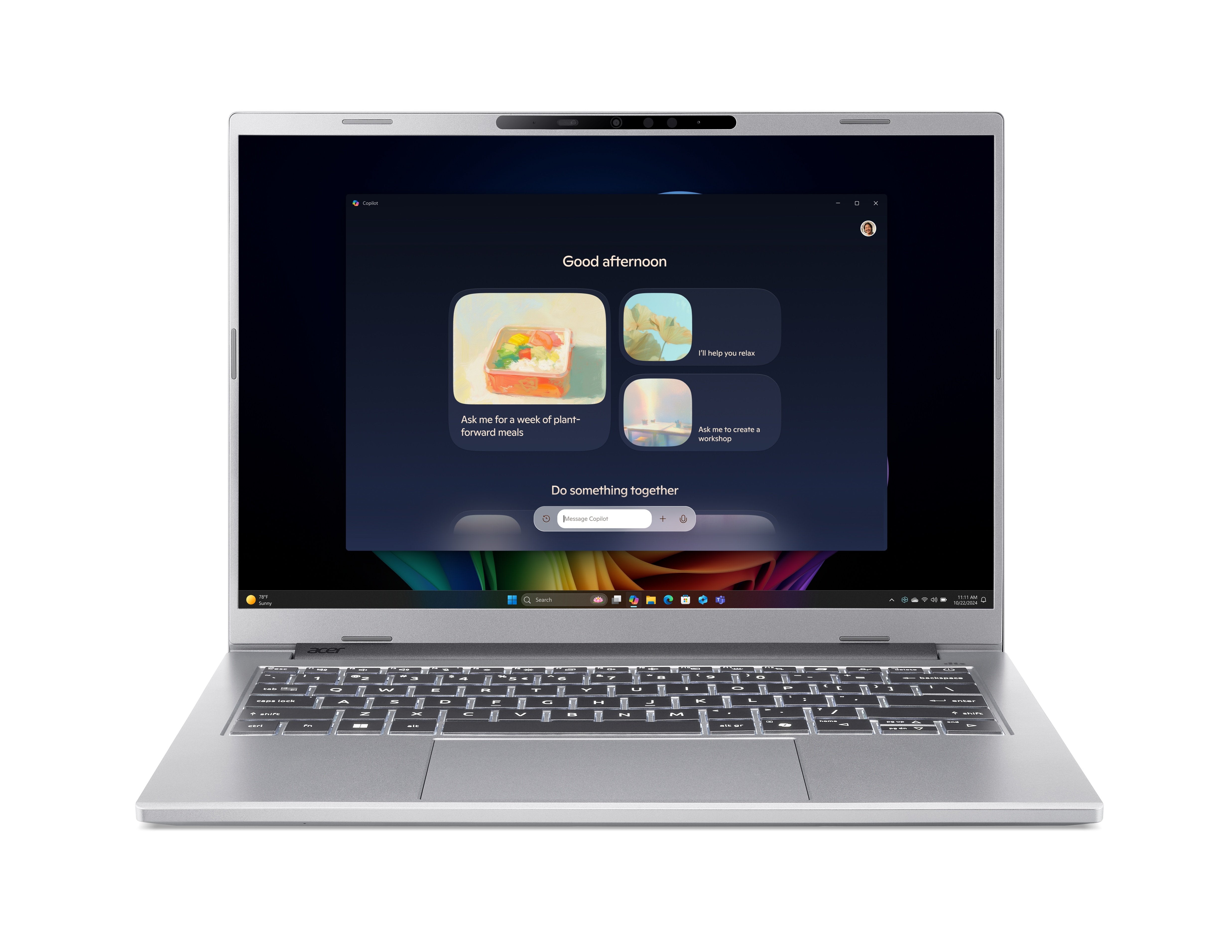 Acer Aspire 14 Ai Oled 14" Ryzen Ai5 330 16gb 1tbssd W11h