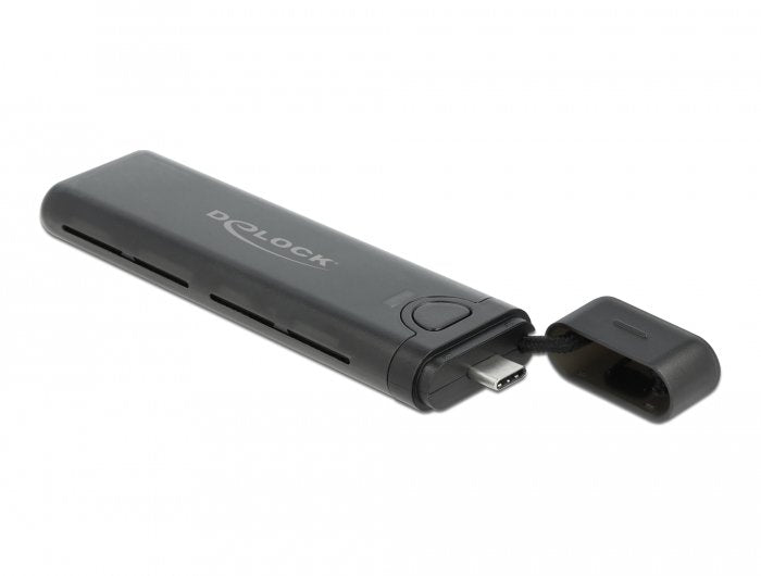 EAN 4043619426355 - DeLOCK 42635 caja para disco duro externo Caja externa para unidad de estado sólido (SSD) Negro imagen 4