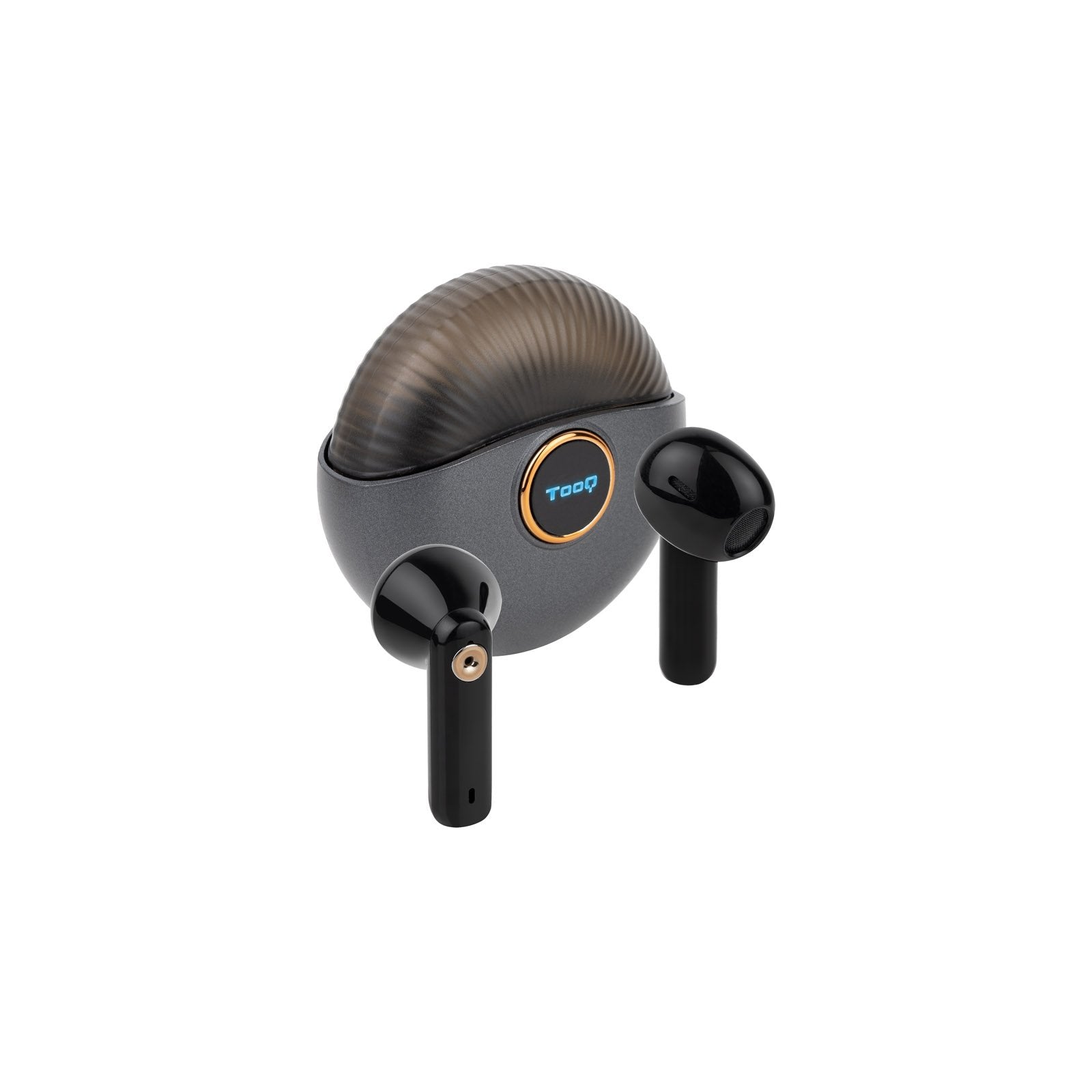 EAN 8433281014305 - TooQ Snail Inalámbrico Dentro de oído Llamadas/Música Negro, Gris imagen 1