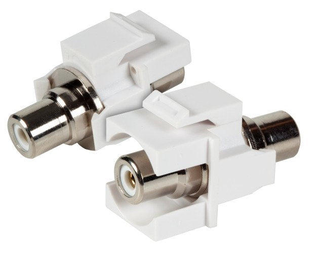 Efb Keystone Einbauadapter Cinch Wei, Weier Ring