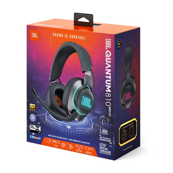 Auriculares Jbl Quantum 810 Inalámbrico Diadema Juego Usb Tipo C Bluetooth Negro