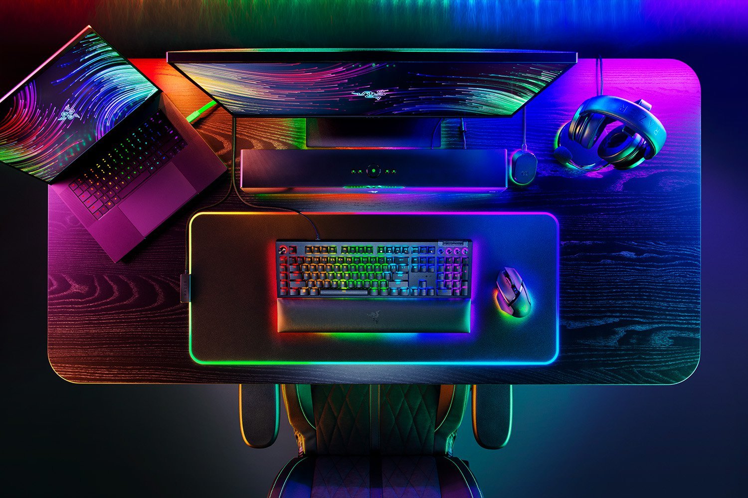 EAN 8887910072011 - Razer BlackWidow V4 Pro teclado Juego USB QWERTY Internacional de EE.UU. Negro imagen 8