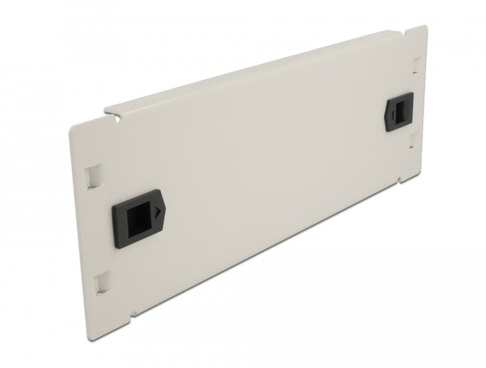 Delock 66631 Cubierta Ciega Sin Herramientas Para Gabinete De Red 2u Gris De 10?