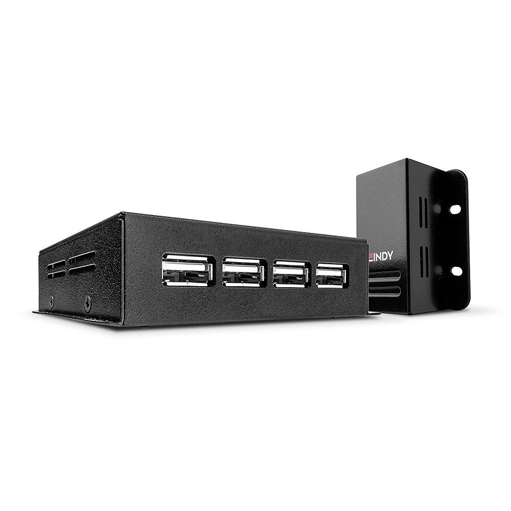 Lindy Extender Usb 2.0 Cat5 Power Over Rj45 4 Port 50m