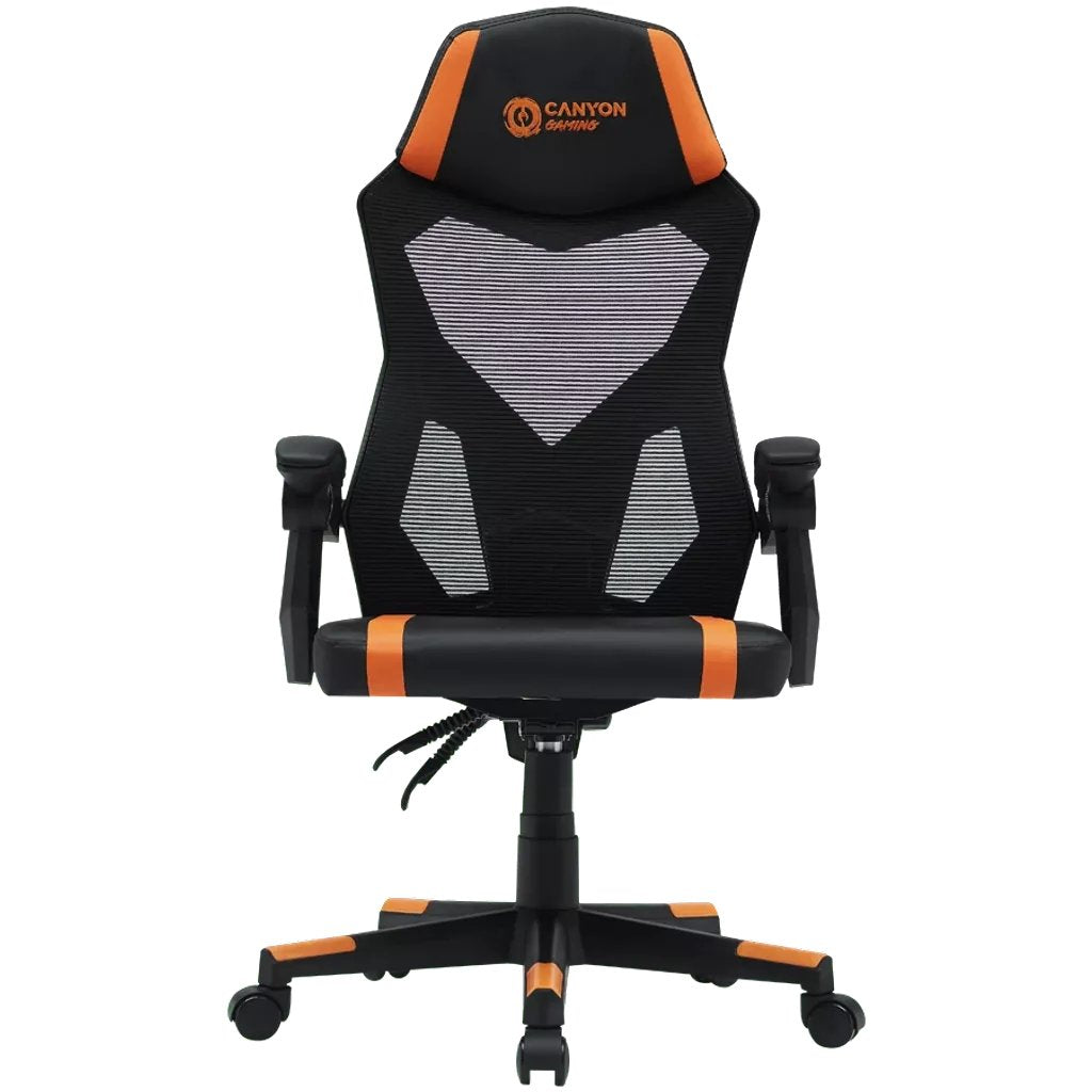 Canyon Gaming Chair Flow Mch01 Mesh Negro Orange