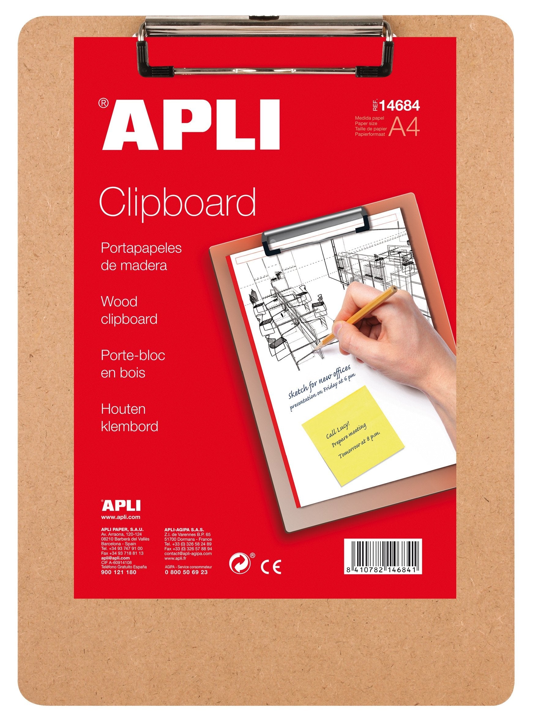 EAN 8410782146841 - APLI 14684 portapapel imagen 1