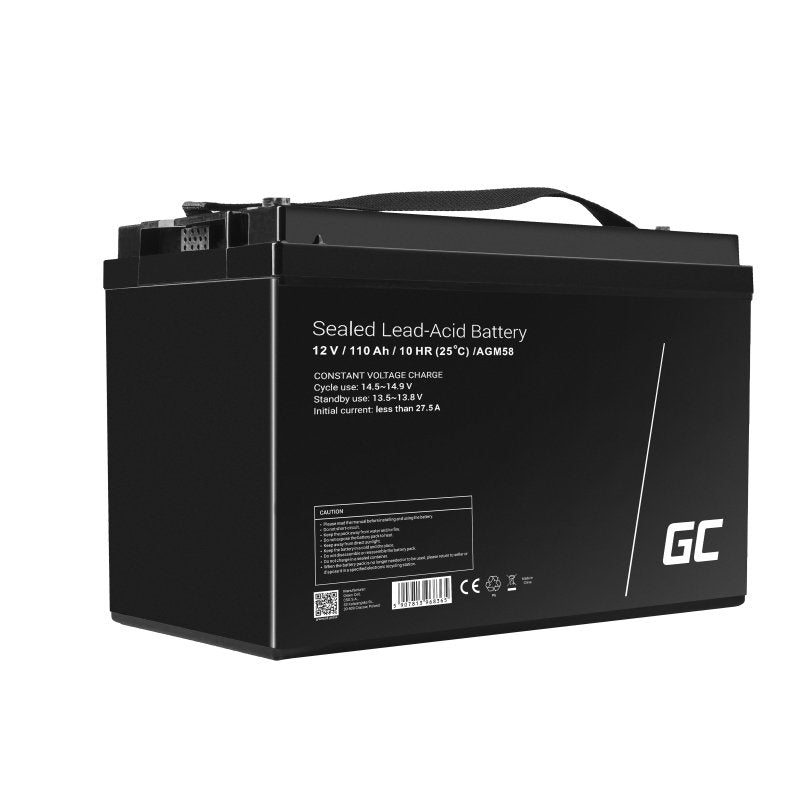 Green Cell Agm Vrla 12v 110ah
