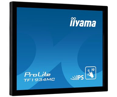 Monitor Iiyama 19 Pl Tf1934mc-B7x Touch Ips 5:4 Vga Hdmi Dp Usb Ip65 Front