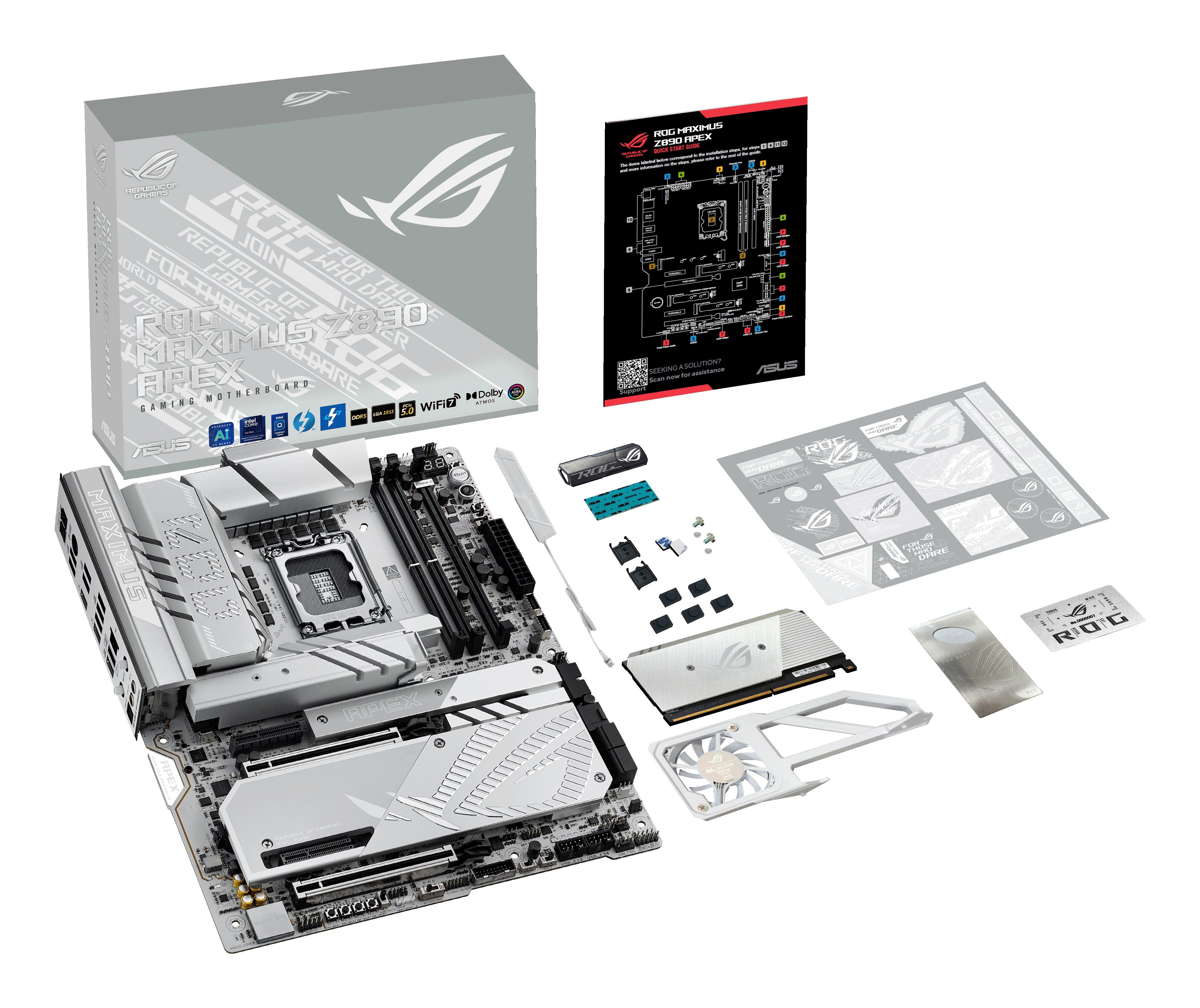 EAN 4711387754290 - ASUS ROG MAXIMUS Z890 APEX Intel Z890 LGA 1851 (Socket V1) ATX imagen 18