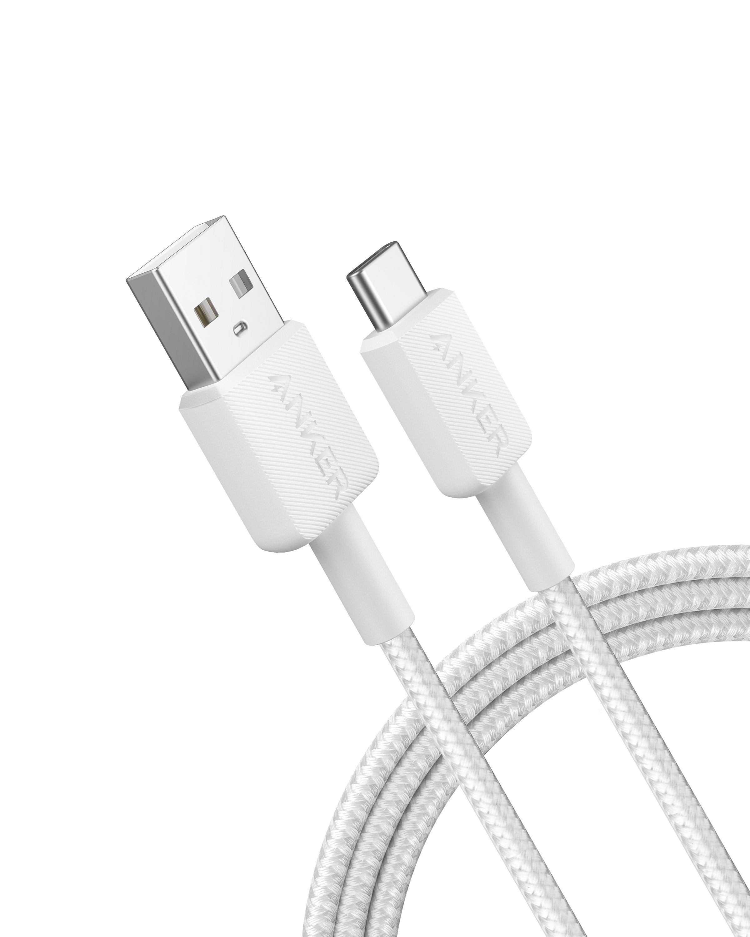 Cable Anker 322 Usb-A A Usb-C 0,9m Blanco