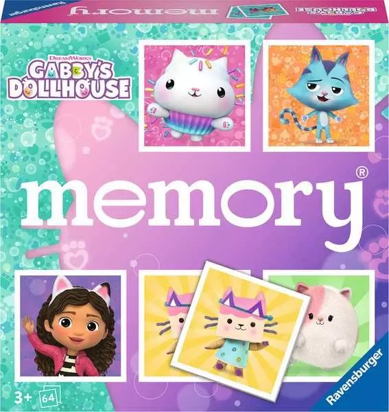 La Casa De Muñecas Memoria Ravensburger De Gabby, Juego De Memoria 22596