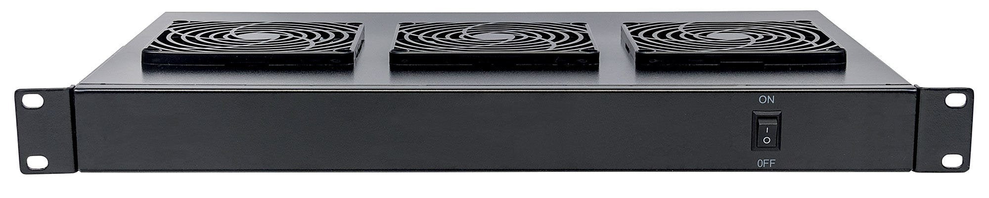 Ventilador De Techo Intellinet Para Armarios Nw 3 Ventiladores 1u Sw