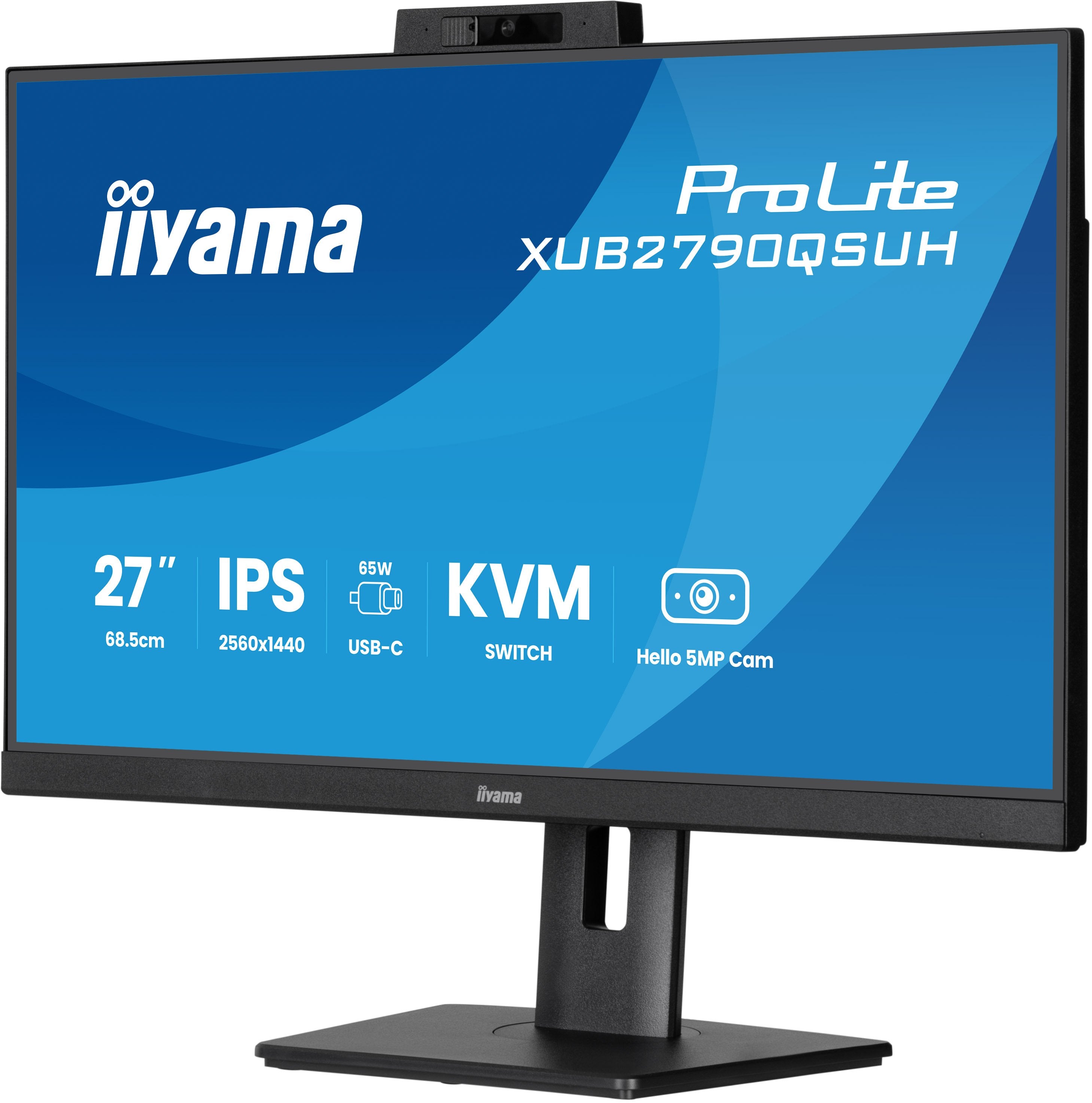 EAN 4948570125524 - iiyama ProLite XUB2790QSUH-B2 pantalla para PC 68,6 cm (27") 2560 x 1440 Pixeles Quad HD LED Negro imagen 4