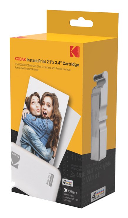 Kodak Cartridge 2,1x3,4" 30-Pack