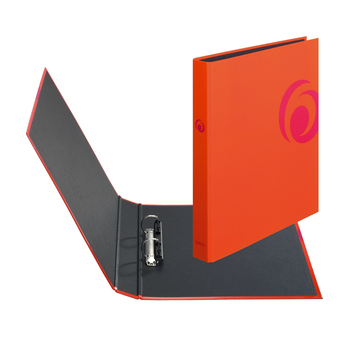 Herlitz Carpeta De Anillas 2-Ringe Din A4 3.5 Cm Naranja