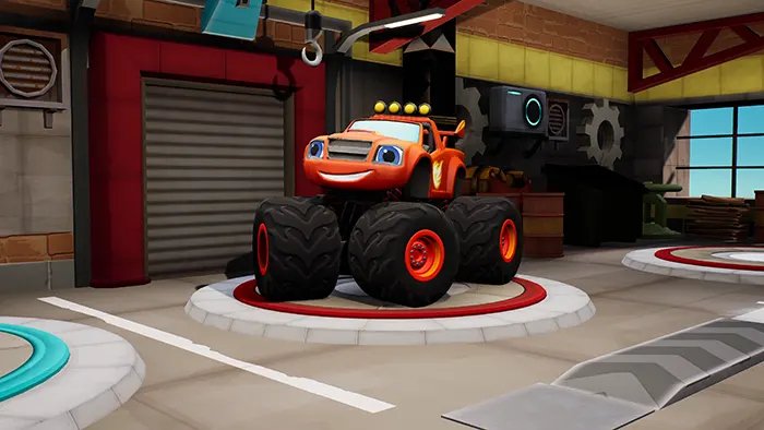 Juego Blaze Y Monster Machines Ciudad Switch