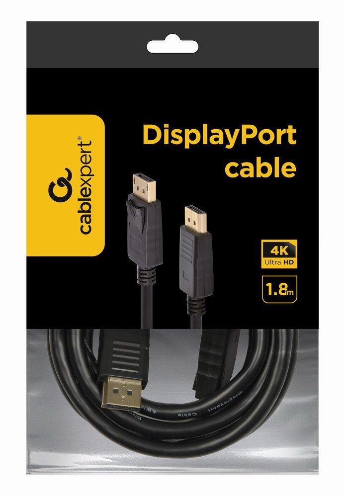 EAN 8716309090872 - Gembird CC-DP2-6 cable DisplayPort 1,8 m Negro imagen 3