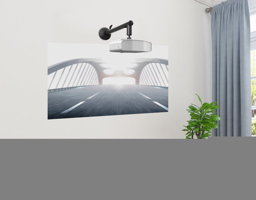 Soporte De Proyector Equip De Pared 670-900mm Rotacion 360º Inclinacion 20º Hasta 30kg Color Negro