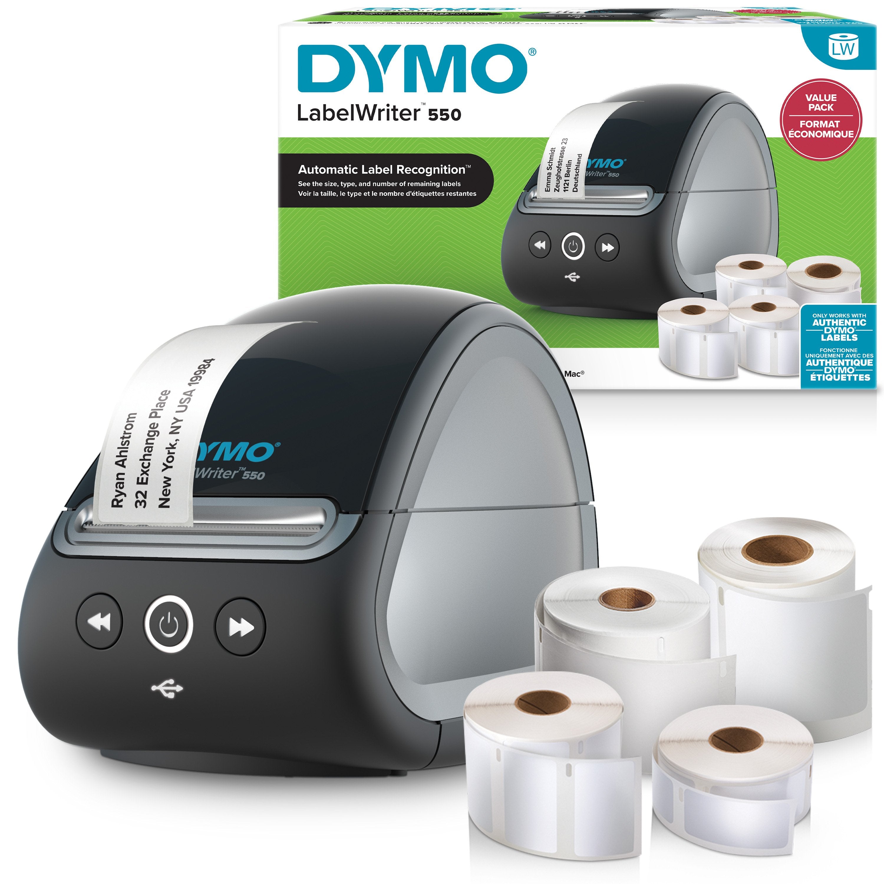 EAN 3026981475917 - DYMO LabelWriter 550 impresora de etiquetas 300 x 300 DPI Alámbrico imagen 1