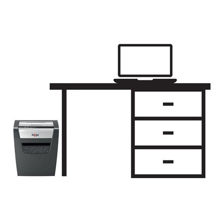 EAN 5028252523271 - Rexel Momentum X312 triturador de papel Corte en partículas 62 dB Negro, Gris imagen 5