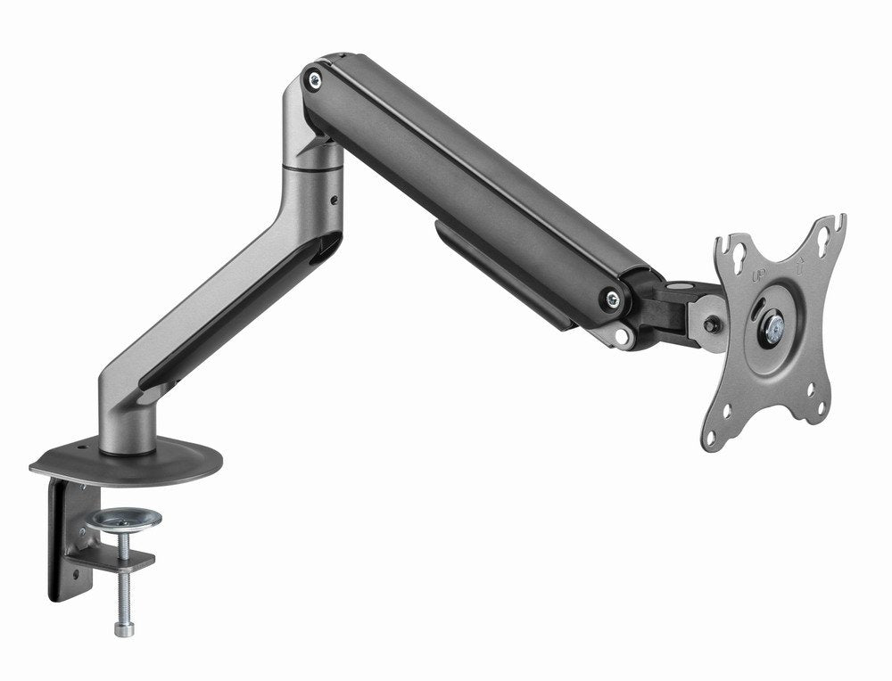 Gembird Desk Mounted Adjustable Monitor Arm Space Grey