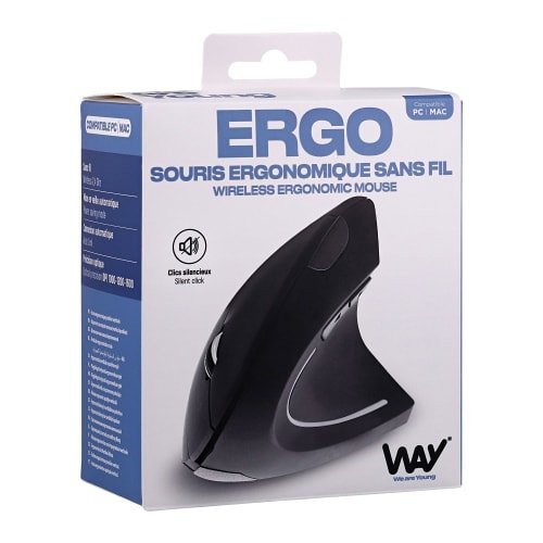 EAN 3303170122556 - T'nB WMWERGOV ratón Universal mano derecha Bluetooth 1600 DPI imagen 3