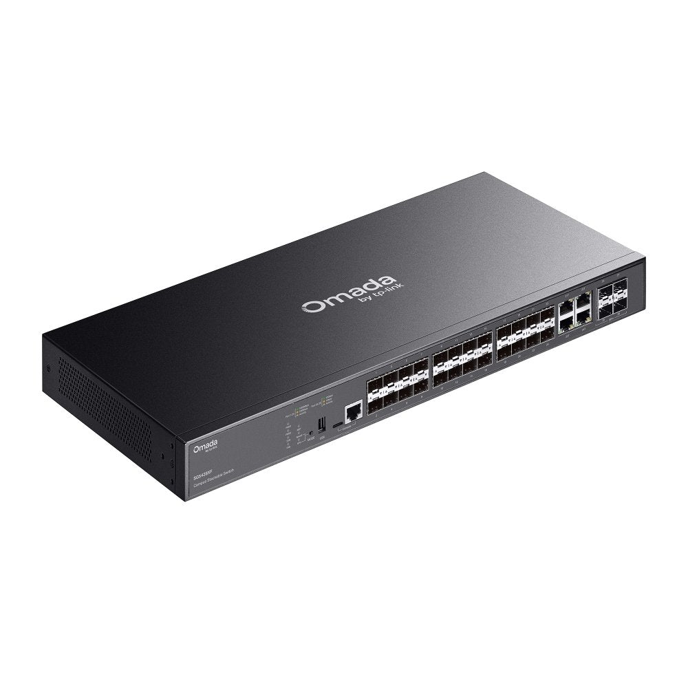 Switch Omada Sg5428xf Pro Be19000 Ceiling Mount Tri-Band Wi-Fi 7