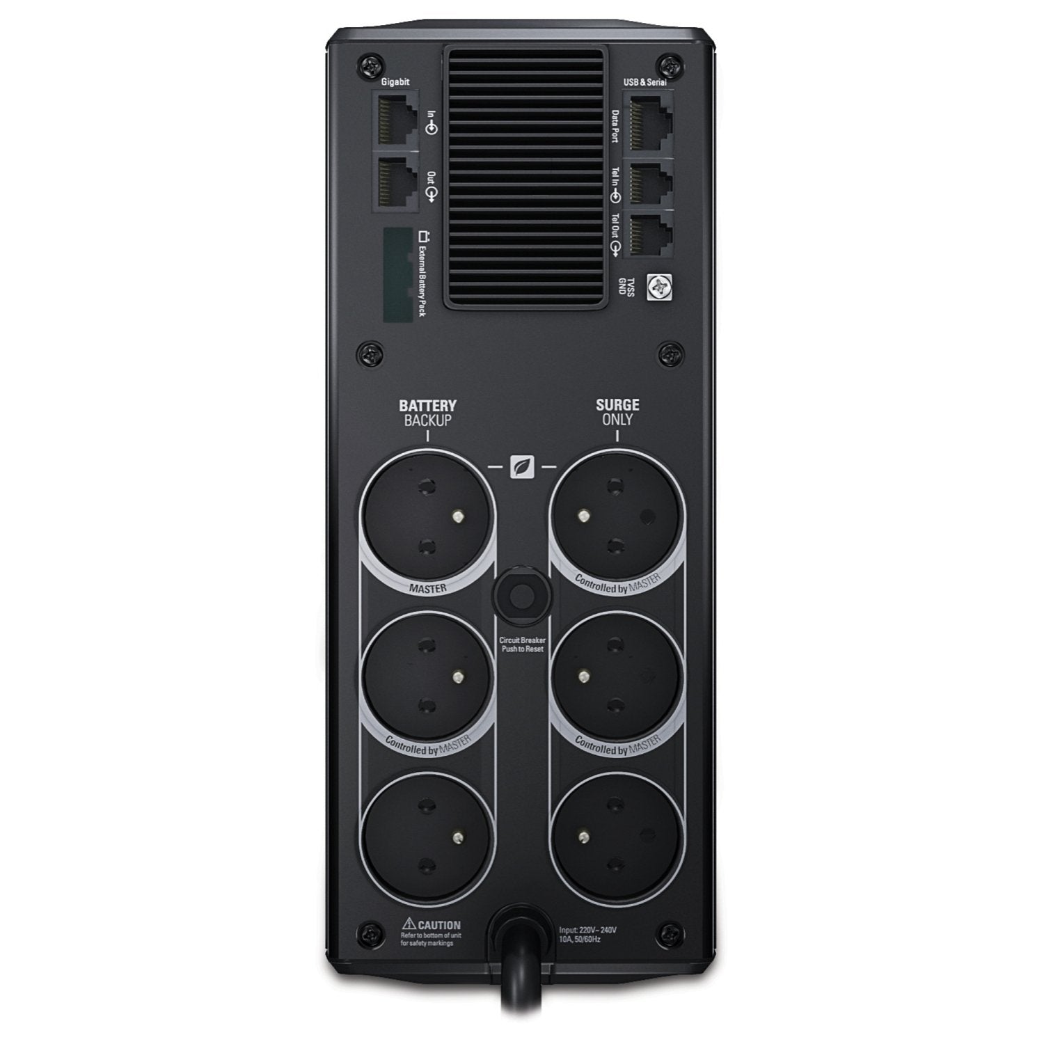 Apc Back-Ups Pro 1500 - Ups - Ca 230 V - 865 Vatios - 1500 Va - Usb - Conectores De Salida: 6 - Bã©Lgica, Francia