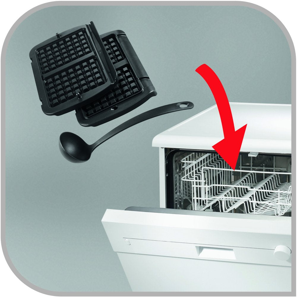 EAN 3168437249809 - Tefal XA7248 Aluminio Placa para gofres imagen 6