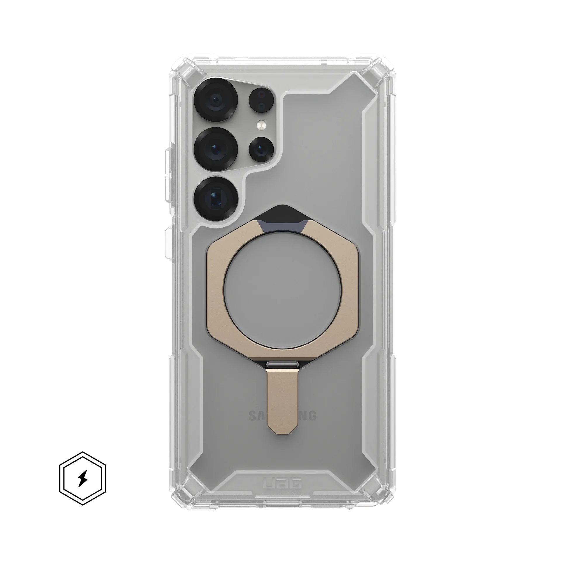 Uag Funda Plasma Xte Claro Titanio Samsung Galaxy S25 Ultra