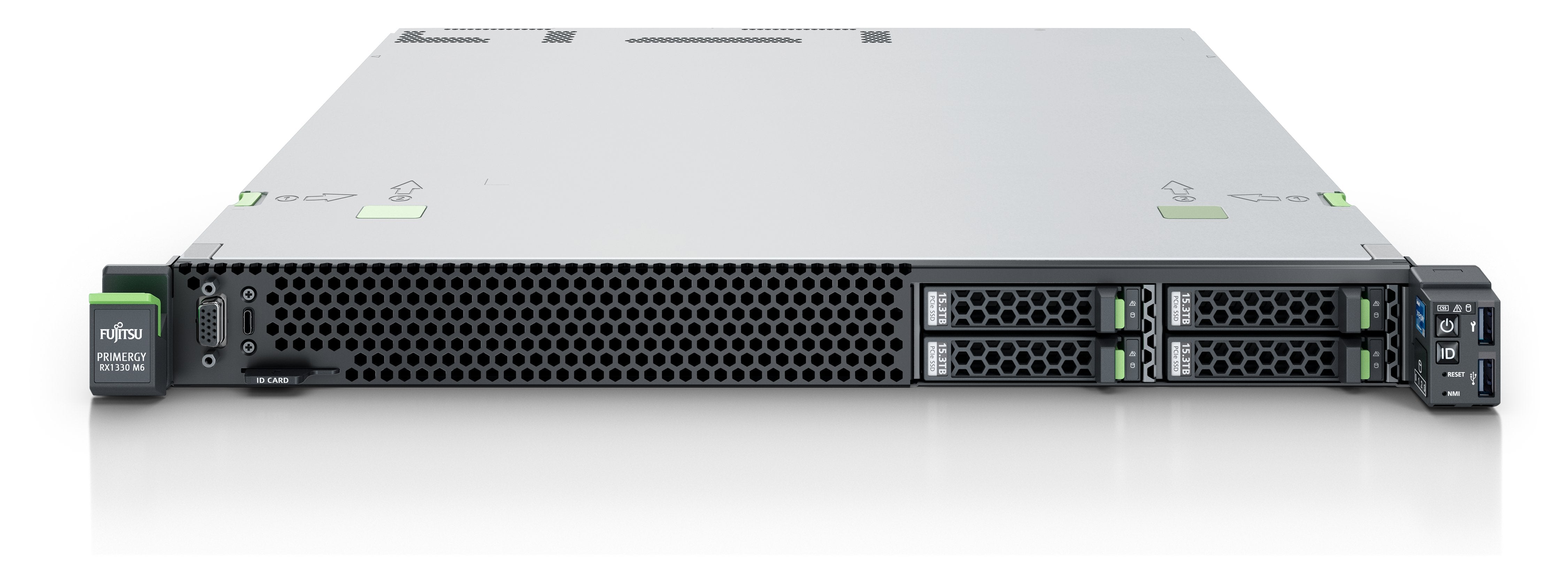 EAN 4066733468841 - Fujitsu PRIMERGY RX1330 M6 servidor Bastidor (1U) Intel® Xeon® 6333P 3,1 GHz 32 GB DDR5-SDRAM 500 W imagen 1