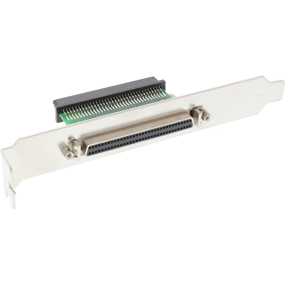 Inline® Scsi Iii U320 Slot Bracket 68 Pin Mini Sub-D Hembra A Hembra Interior A Exterior