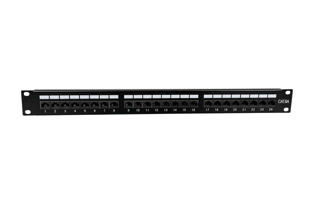 EAN 5715328190719 - Lanview LVR-CAT6A-UTP-LSA carcasa de ordenador Negro imagen 1