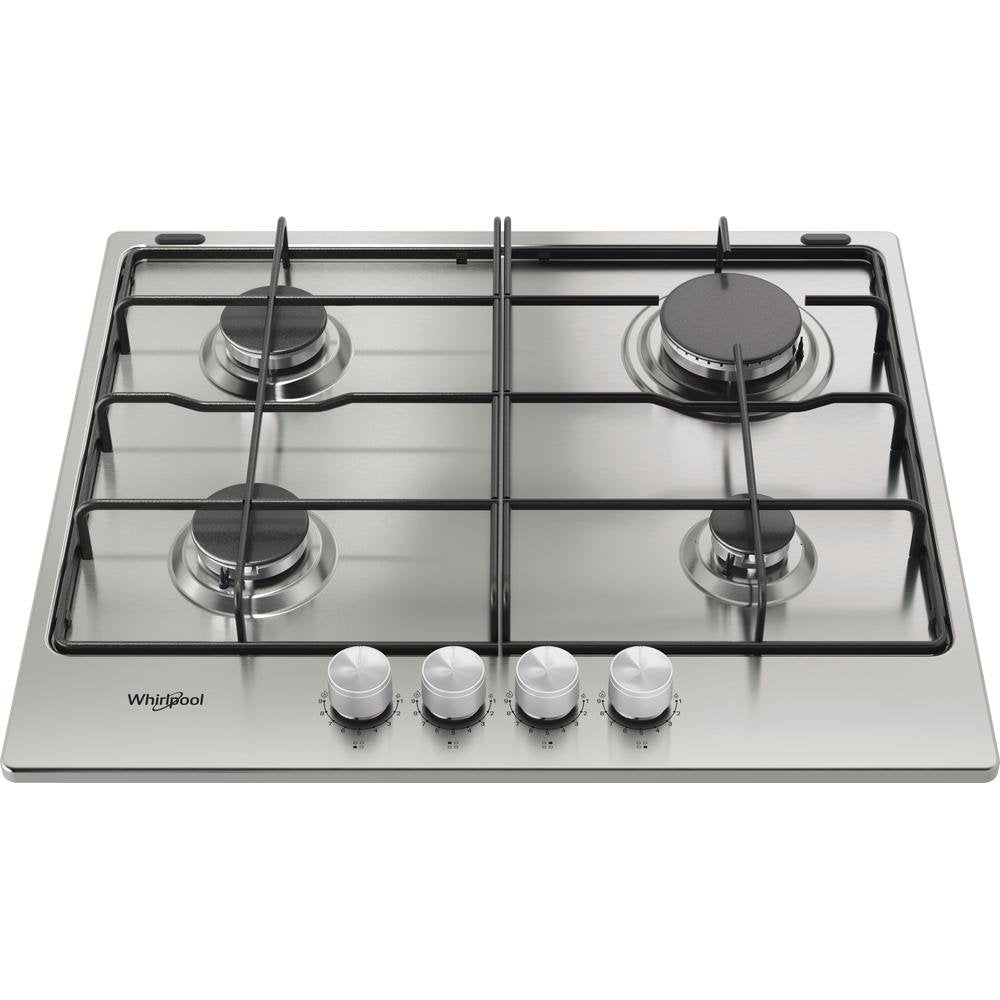 Whirlpool Tgml 650 Ix Hobs Plata Integrado Encimera De Gas 4 Zona(S)