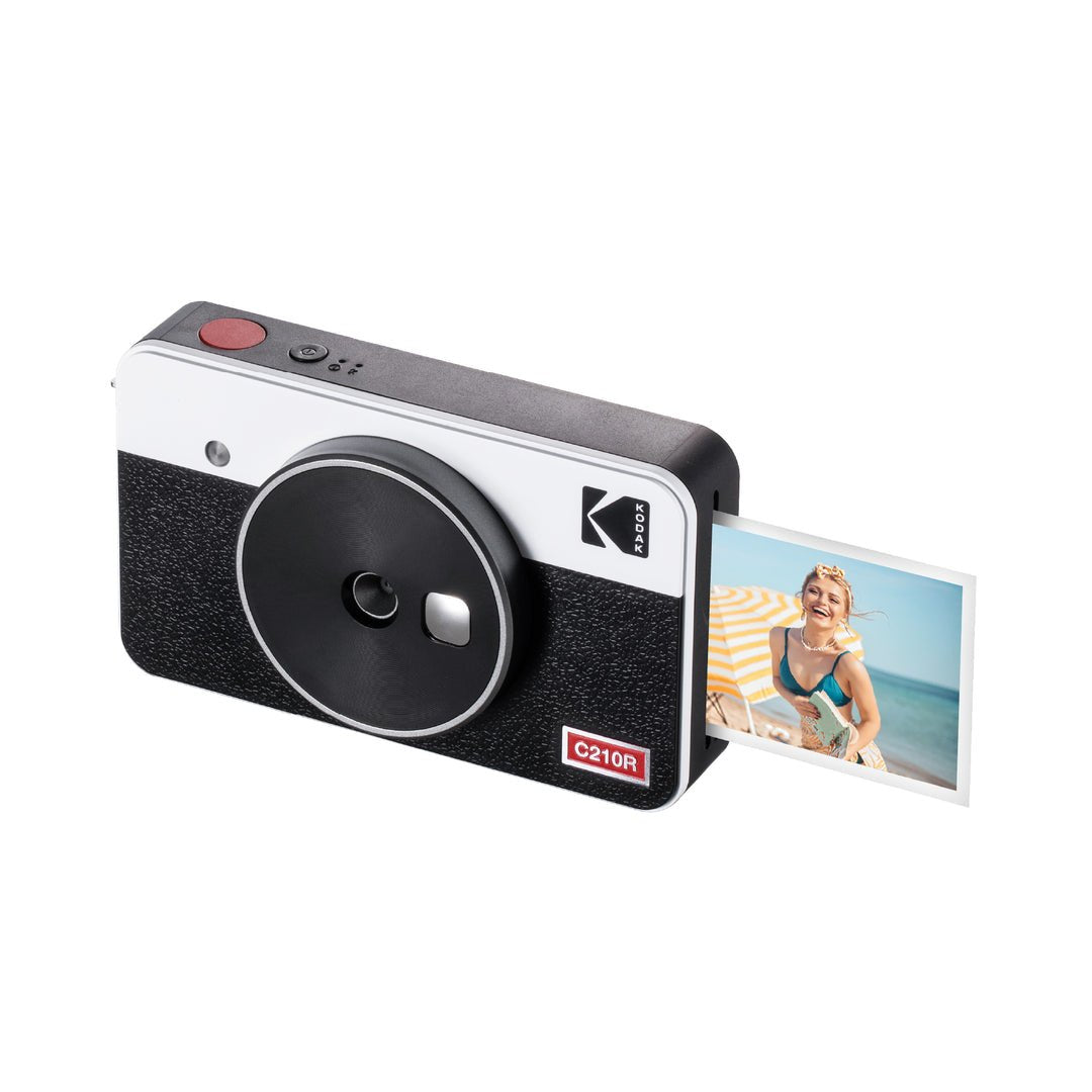 Kodak Mini Shot 2 Instant Print Camera + 8 Photos, Blanco