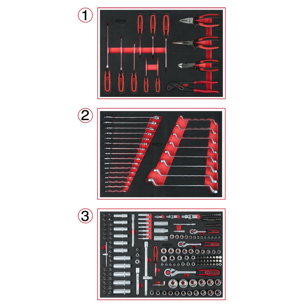 Ks Tools Universal System Insert -Set