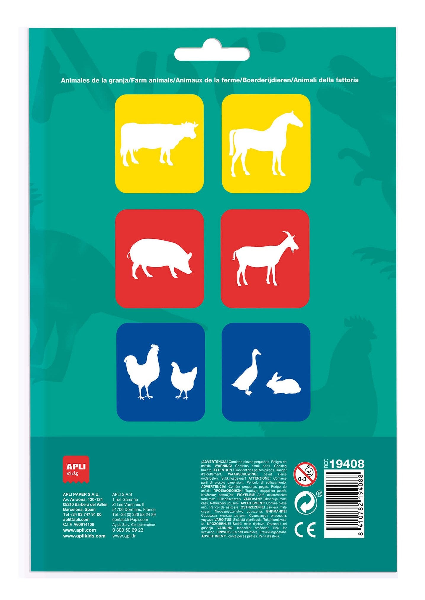 EAN 8410782194088 - APLI Kids Paint & Fun imagen 2