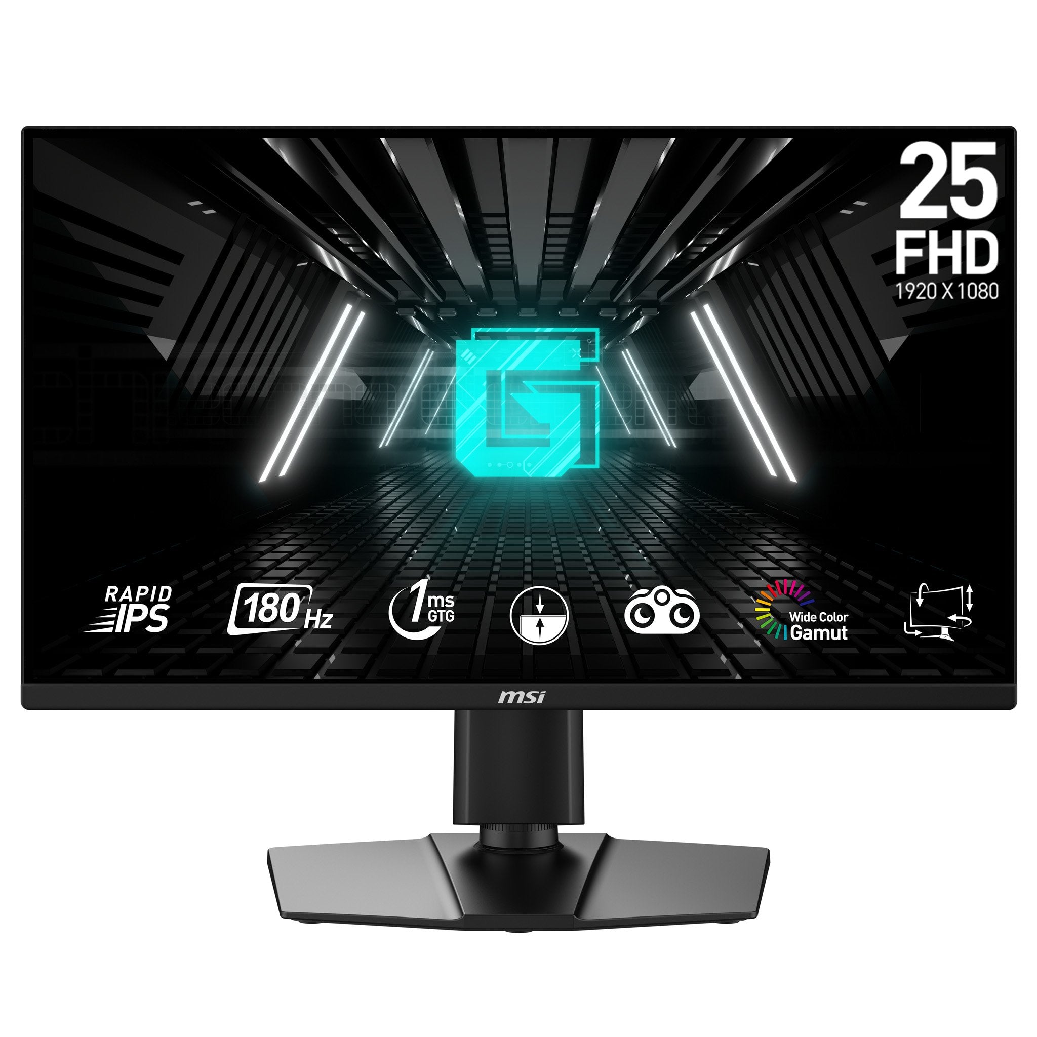 Monitor Msi G255pf E2 (24.5") 1920 X 1080 Pixeles Full Hd Lcd Negro