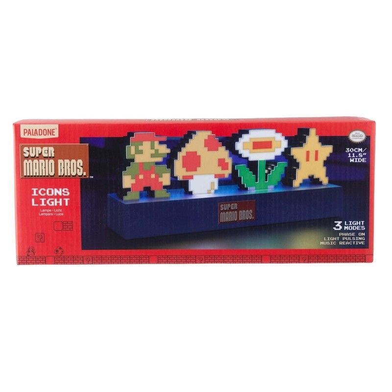 Lámpara Paladone Super Mario Icons Light