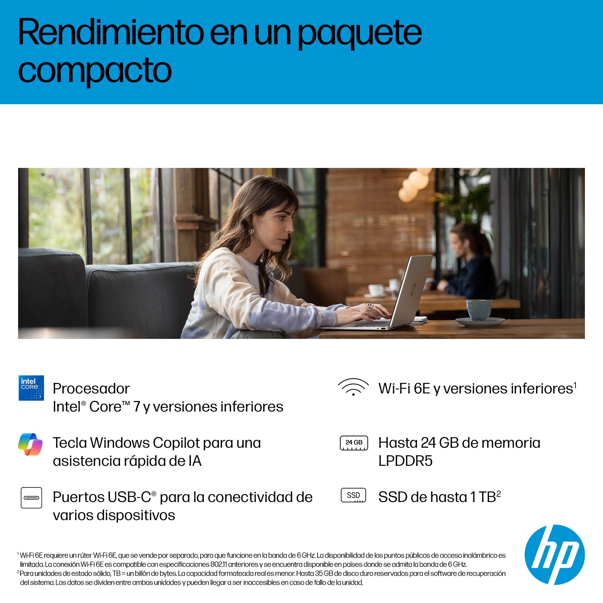 EAN 0199896061681 - HP OmniBook 5 Flip 2-in-1 Laptop 14-fp0045ns Intel Core 7 150U 35,6 cm (14") Pantalla táctil 2K 16 GB LPD imagen 8